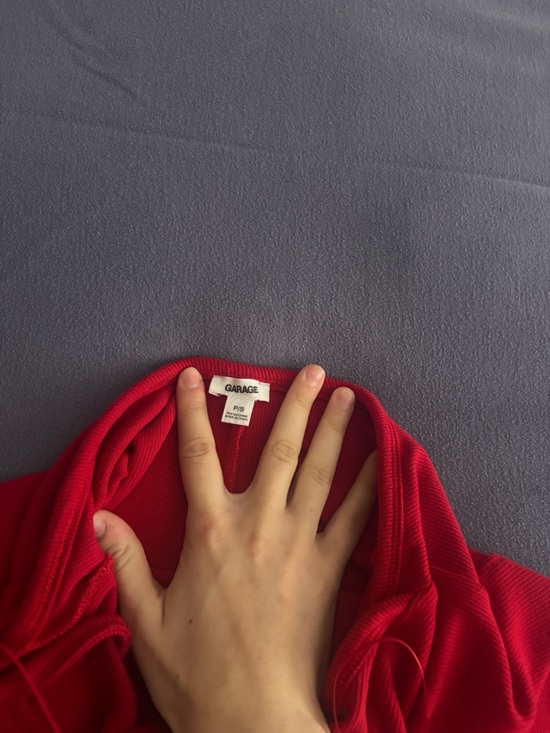 Garage Sleek Red Bodycon Maxi Dress - Picture 4 of 4